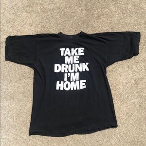 Vintage Drinking shirt single stitch
